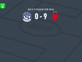 布拉格斯拉维亚女足9-0狂胜斯洛瓦茨科女足