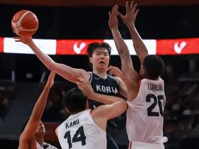 韩国男篮67-57击败日本夺亚运会金牌，李贤重27分18板