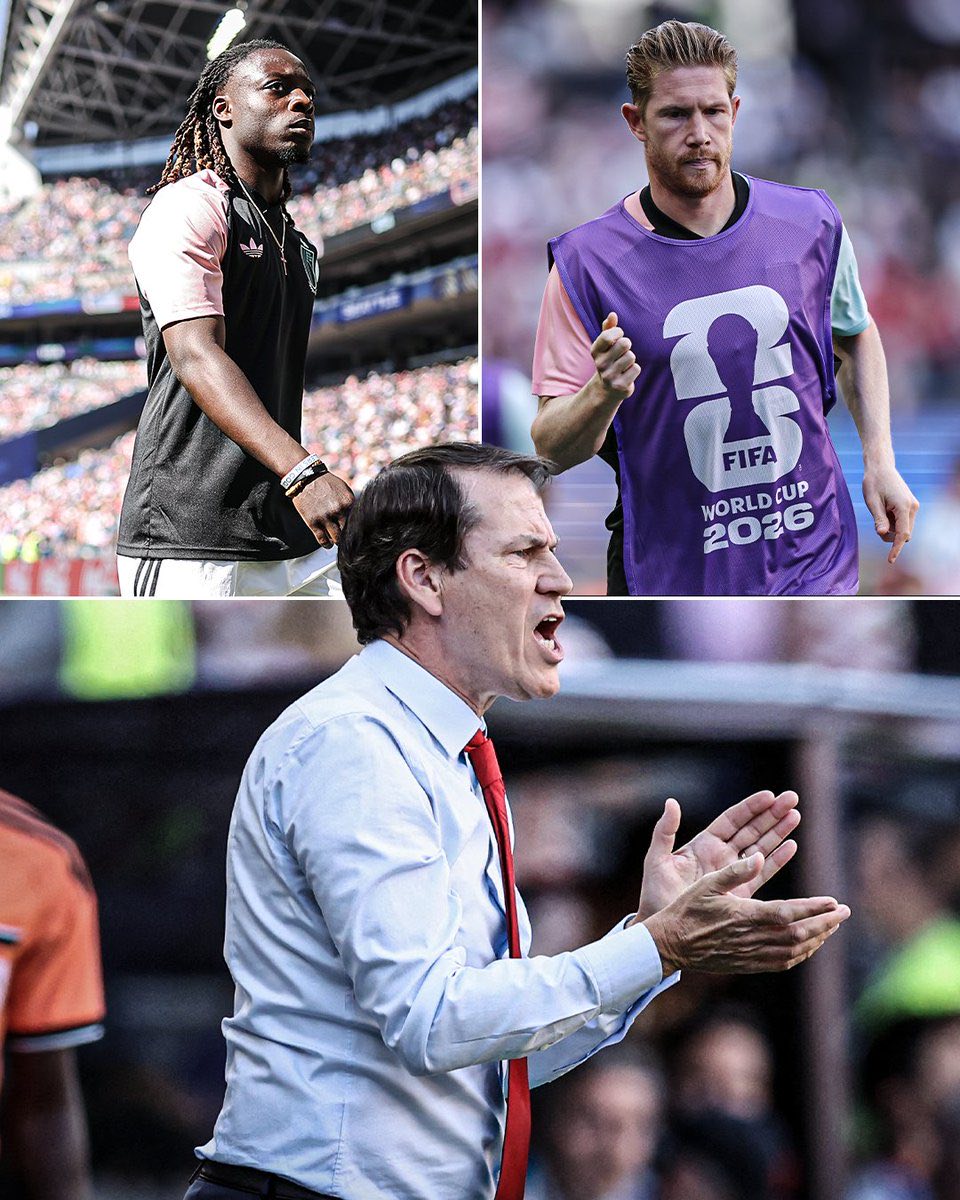 比利时主帅鲁迪·加西亚在32强赛对阵塞内加尔、0...