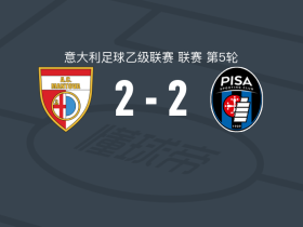 曼托瓦2-2比萨，廖齐先拔头筹，瓦尼亚-弗拉霍维奇救主