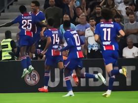 剑南春丨巴黎2-1客胜马赛,费兰、马尔基尼奥斯建功,维阿染红