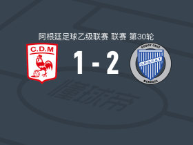 戈多伊克鲁斯2-1莫龙体育，加斯东-希尔、马丁-皮诺点射破门