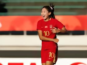 王妍雯vs菲律宾女足表现：5次射门3次射正，全部转化为进球