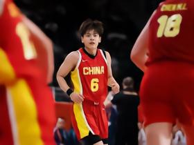 半场战报：中国女篮53-18领先印尼，张子宇单节12分，罗欣棫14分4助