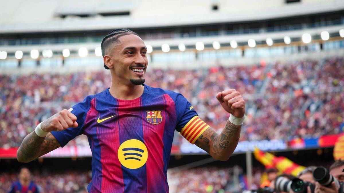 记者：拉菲尼亚将在下周初回归巴萨训练