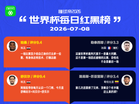 懂球帝美加墨世界杯7月8日红黑榜