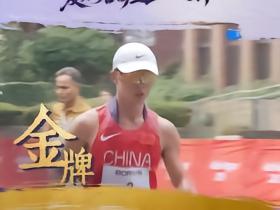 石升吉、杨柳静夺冠，中国队包揽亚运男女半程马拉松竞走金牌
