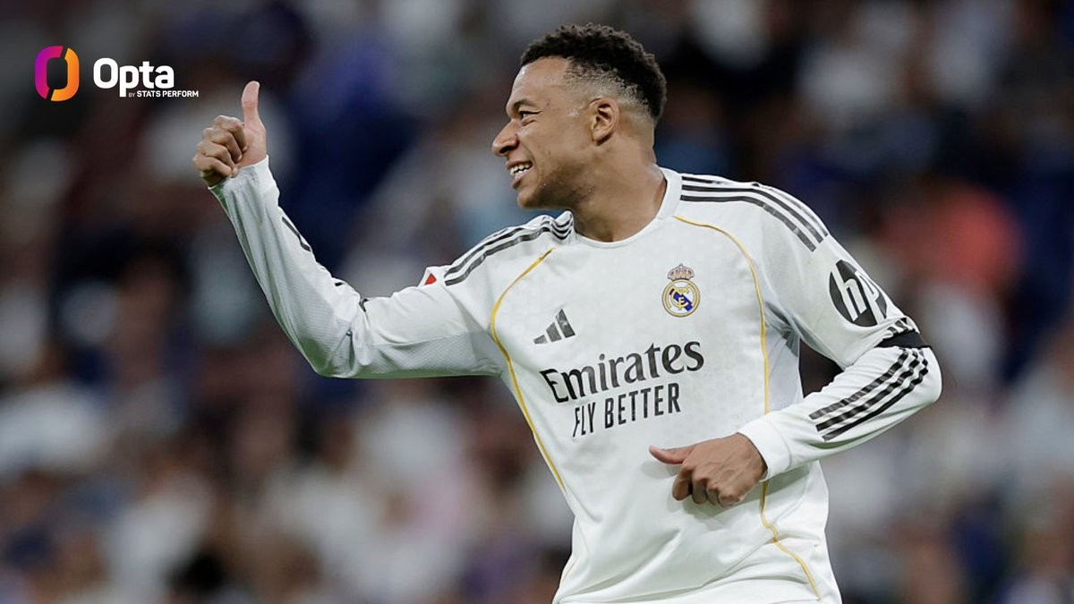 姆巴佩迎来皇马生涯百场里程碑，此前99场贡献85球10助