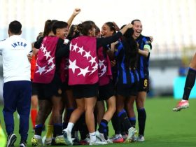 国际米兰女足欧冠首秀旗开得胜！布格亚一锤定音！