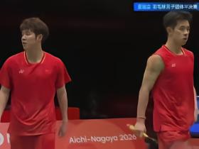 国羽男团3-1战胜印度，晋级亚运会决赛与印尼争冠