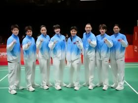 中国3-0击败日本，时隔12年再次夺得亚运会羽毛球女团冠军
