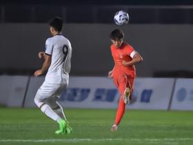 U16国少3-3吉尔吉斯斯坦U16，吴比乐世界波，张树航、杨苡欢建功