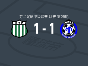 科特卡1-1MP米克力，维莱-莱霍破门，福塞尔扳平比分