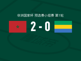 摩洛哥2-0加蓬，马兹拉维建功，苏菲安-拉希米锦上添花