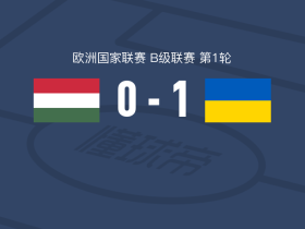 乌克兰1-0匈牙利，西坎助球队取胜