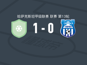 卡斯比阿克套B队1-0塔拉兹，Almas Armenov制胜