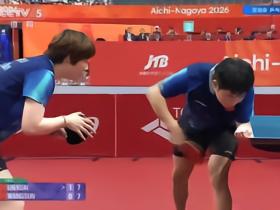 林诗栋/蒯曼4-0王楚钦/孙颖莎，夺得亚运会乒乓球混双冠军