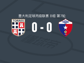 萨萨里托雷斯1903 0-0瓦多，双方互有攻守