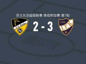 维夫克女足3-2洪卡女足，steffi hassinen双响，A. Hotakainen建功