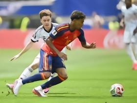 半场战报：西班牙1-1比利时，法比安-鲁伊斯、德凯特拉雷破门