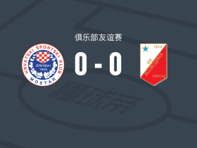 莫斯塔尔日林斯基0-0伏伊伏丁那，双方握手言和