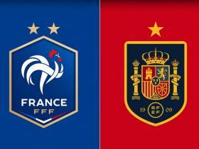 西班牙&法国时隔20年再度相遇世界杯，上一次法国3-1战胜对手