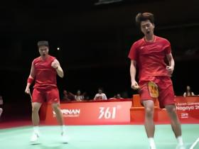 梁伟铿/王昶2-0伊祖丁/吴世飞，跻身亚运会四强迎战印尼组合