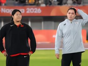 一投就摘金！亚运女子标枪决赛，18岁小将严子怡摘金