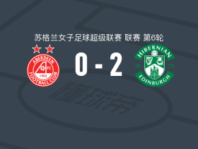 希伯尼安女足2-0阿伯丁女足，莉比-史密斯建功