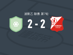 土米斯拉2-2伊格曼，赫比波维奇首开记录，marko cerdic扳平