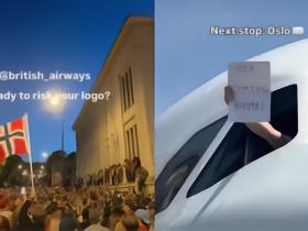 挪威航空和英国航空以英挪大战赛果打赌，输方将换对方航司头像一天