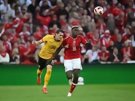 半场：丹麦0-0威尔士，伊萨克森进球被吹