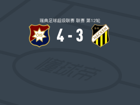 奥基迪4-3赫根，Noah Christoffersson两球，Jerome Tibbling Ugwo替补1传1射