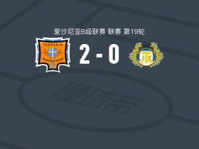 塔巴萨卢2-0土勒维克，rocco roste破门，rocco raoul riigov锦上添花