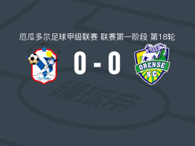 曼塔0-0奥伦斯，双方破门乏术