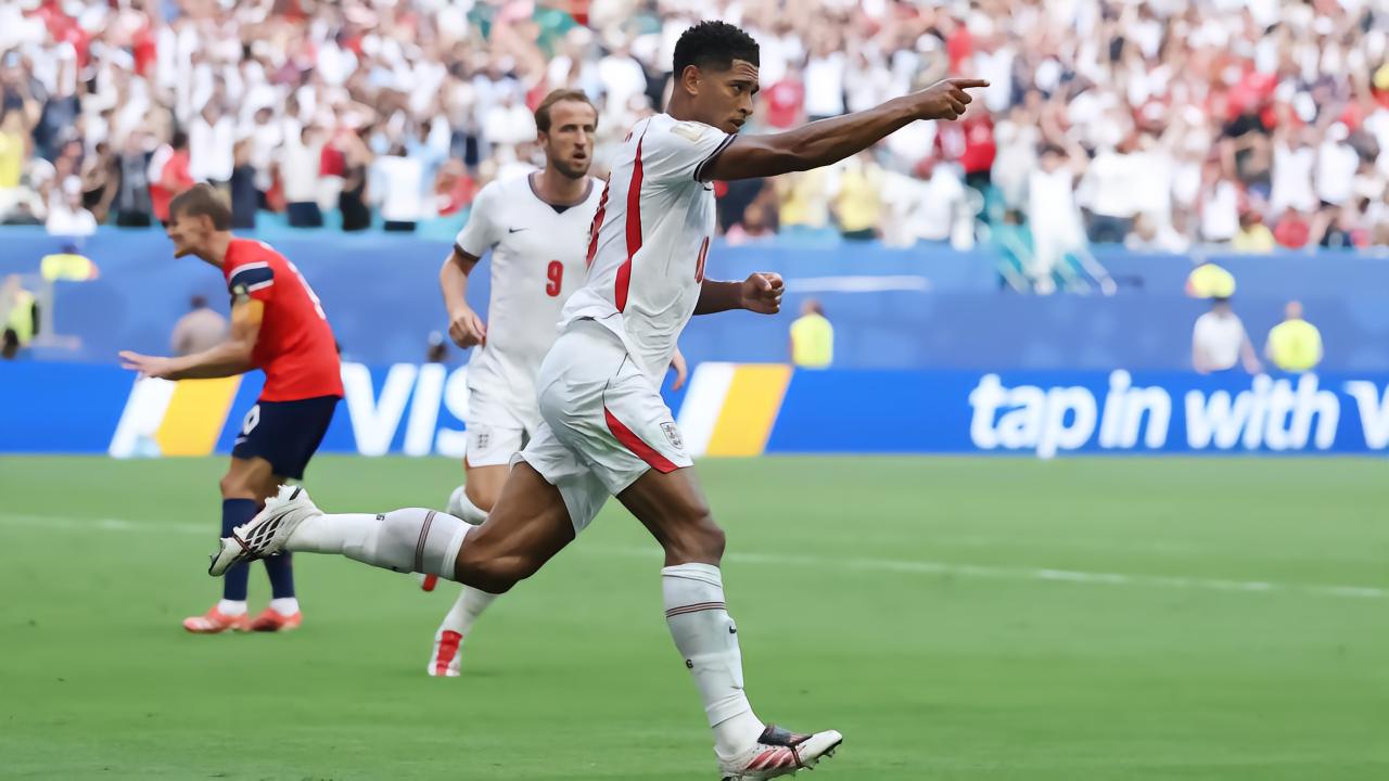 足球五洲世界杯实况足球丨英格兰加时2-1逆转挪威晋级4强，贝林厄姆梅开二度07-11 07:46·33417 评论