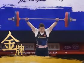 中国队亚运举重第四金！吴艳夺得亚运会举重女子86公斤级金牌
