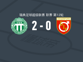 韦斯特罗斯2-0代格福什，Mikkel Ladefoged破门，Marcus Baggesen锁定胜局