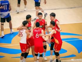 中国男排3-2战胜韩国，三战全胜晋级亚运会八强