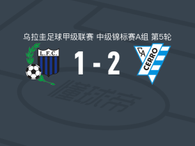 塞罗竞技2-1蒙得维的亚利物浦，Jairo Amaro、阿古斯丁-米兰达建功