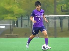日媒：野口莲斗出战，广岛青年队3-1逆转磐田U-18