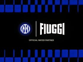 官方：国米与饮用水品牌Acqua Fiuggi达成合作
