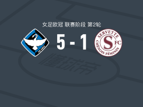 HB克厄女足5-1大胜塞尔维特女足，奥斯卡斯多蒂尔建功，卡鲁萨传射