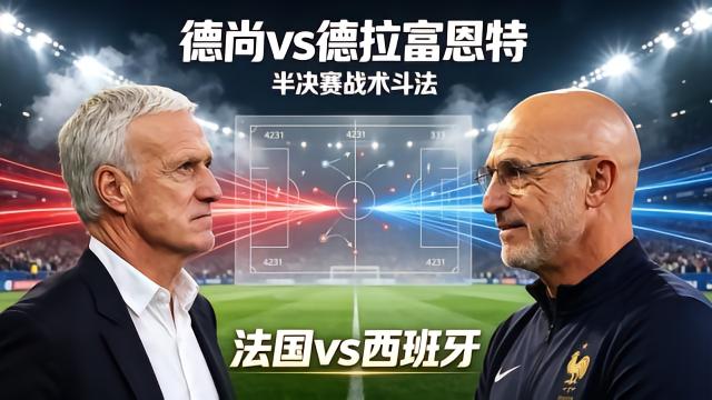 足球斗法！德尚vs德拉富恩特：球员时代的理念，决定本场战术走向西甲法甲9 评07-14 11:25
