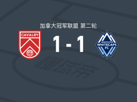 骑兵FC1-1温哥华白浪，阿里-穆萨先拔头筹，盖拉西门科夫扳平