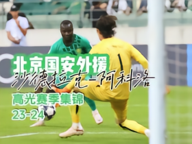 国安外援沙德拉克-阿科洛23-24高光赛季进球集锦