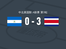 哥斯达黎加3-0大胜尼加拉瓜，肯耶尔-米歇尔破门，卡洛斯-莫拉建功