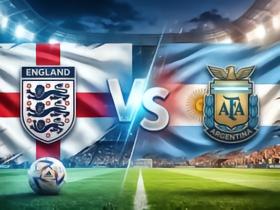 英格兰vs阿根廷竞足比分赔率：1比1赔率最低，最高比分1赔500