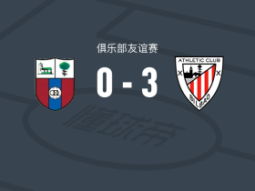 毕尔巴鄂竞技3-0大胜CD德里奥，罗伯特-纳瓦罗梅开二度，桑切特建功
