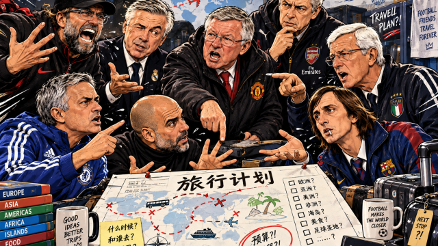 足球标题：主帅规划师：排布旅途行程，测测你对应哪位足坛主帅？英超意甲10-04 17:47